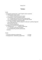Taikomoji mechanika. Kursinis projektas 2 puslapis