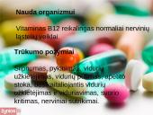 B grupės vitaminai. Pristatymas 9 puslapis