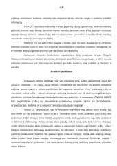 „X“ organizacijos ryšių su visuomene analizė ir tobulinimo kryptys 20 puslapis