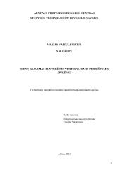 Sienų klojimas plytelėmis vertikaliomis perrištomis siūlėmis