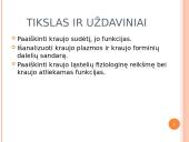 Kraujas. Kraujo sudėtis ir funkcijos  2 puslapis