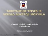 Kavinės "Erdvė" struktūrizuotas stebėjimas