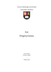 Progresyvizmas 3 puslapis