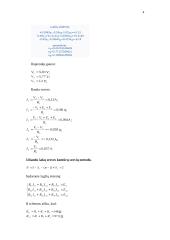 Nuolatinės elektros srovės tiesinės grandinės skaičiavimas  4 puslapis