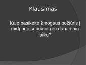 Mirties supratimas vakarų kultūroje ir istorijoje 20 puslapis