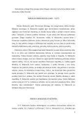 Renesansas ir humanizmas. Nikalojus Makiavelis 9 puslapis