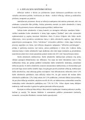 Infliacija. Jos formos ir tempai 8 puslapis