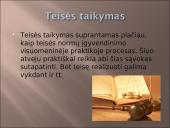 Teisinis realizavimas 13 puslapis