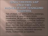 Teisinis realizavimas 16 puslapis