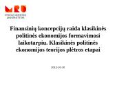 Klasikinės politinės ekonomijos teorija