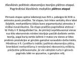 Klasikinės politinės ekonomijos teorija 18 puslapis