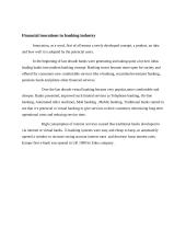 Financial innovation and the adoption of new technologies in European banking sector 3 puslapis