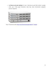 Lokalinių tinklų įrangos naudojimo ypatybės 16 puslapis