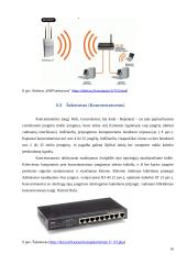 Lokalinių tinklų įrangos naudojimo ypatybės 10 puslapis