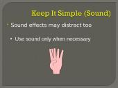 Designing effective PowerPoint presentations 16 puslapis