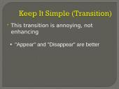 Designing effective PowerPoint presentations 17 puslapis