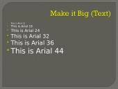 Designing effective PowerPoint presentations 4 puslapis