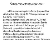 Šiltnamio efektas skaidrės 5 puslapis