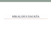Mikalojus Daukša 1 puslapis