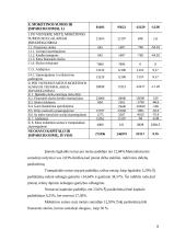 Pasirinktos įmonės “Melga” finansinės veiklos analizė 8 puslapis