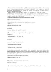 Įstaigos duomenų ypatumai 5 puslapis