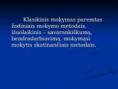 Šiuolaikinės mokymo ir mokymosi strategijos 15 puslapis