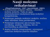 Šiuolaikinės mokymo ir mokymosi strategijos 8 puslapis