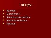 Nuo baroko iki sentimentalizmo 2 puslapis