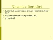 Romantizmas Lietuvoje 18 puslapis