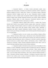 Teisės aktai reglamentuojantys kooperatyvinės bendrovės veiklą 11 puslapis