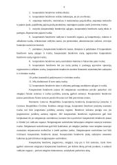 Teisės aktai reglamentuojantys kooperatyvinės bendrovės veiklą 4 puslapis