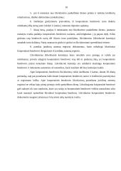 Teisės aktai reglamentuojantys kooperatyvinės bendrovės veiklą 10 puslapis