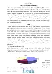 Ikimokyklinio amžiaus vaikų kalbos ugdymo būdai, priemonės, integracija 5 puslapis