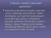 Vaistų vystymas ir farmakogenetika 19 puslapis