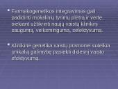 Vaistų vystymas ir farmakogenetika 4 puslapis