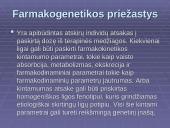 Vaistų vystymas ir farmakogenetika 6 puslapis