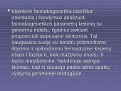 Vaistų vystymas ir farmakogenetika 7 puslapis