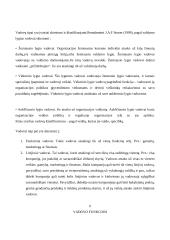 Vadovavimas. Vadovų tipai. Valdymo stiliai 6 puslapis