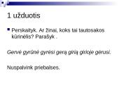 Pamokos planas lietuvių kalbai 8 puslapis
