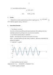Laisvojo kritimo pagreicio nustatymas matematine svyruokle 5 puslapis