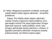 Tabako ir alkoholio vartojimo nuostatos visuomenėje, mitai ir faktai apie tabako ir alkoholio vartojimą 19 puslapis