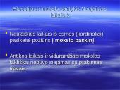 Filosofija ir mokslas skaidrės 11 puslapis