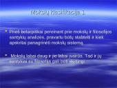 Filosofija ir mokslas skaidrės 18 puslapis