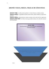 Įmonės analizė. Organizacija ,, EUFORIJA‘ 6 puslapis