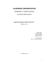 E.Fromas ,,Menas mylėti''