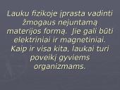Laukų poveikis gyviems organizmams 2 puslapis