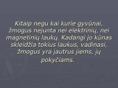 Laukų poveikis gyviems organizmams 9 puslapis