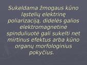 Laukų poveikis gyviems organizmams 10 puslapis