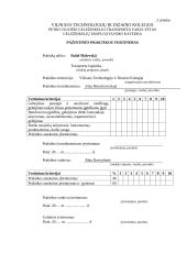 Pažintinės praktikos ataskaita 2 puslapis