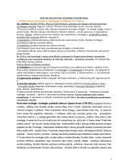 Sociologijos ir politologijos santrauka